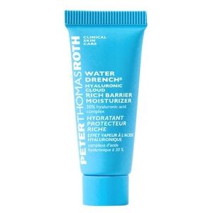 💙 4/$20 Peter Thomas Roth WATER DRENCH HYALURONIC CLOUD RICH BARRIER MOISTURIZER